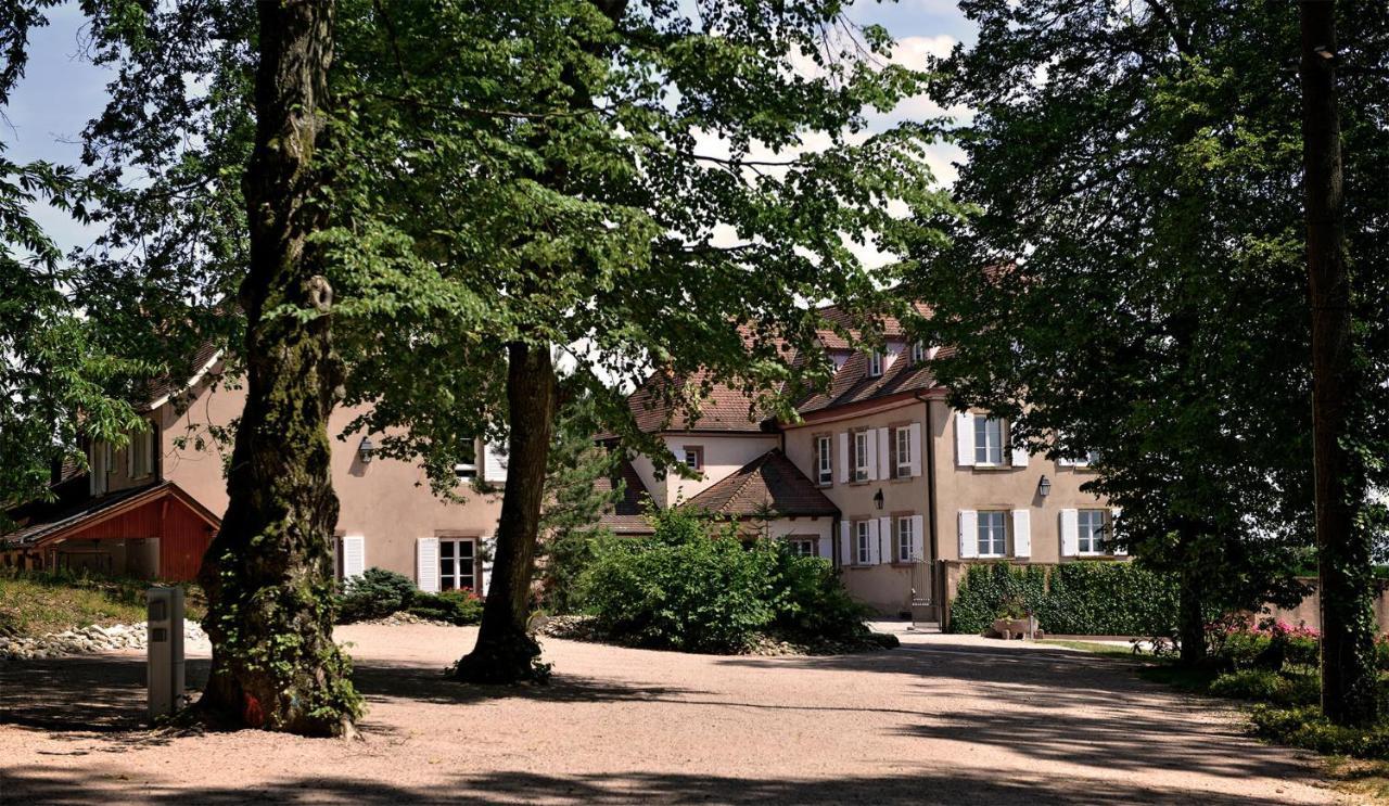 Maison D'Hotes Les Jardins De Madeleine Bernardvillé Eksteriør bilde