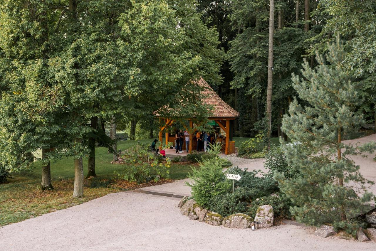 Maison D'Hotes Les Jardins De Madeleine Bernardvillé Eksteriør bilde
