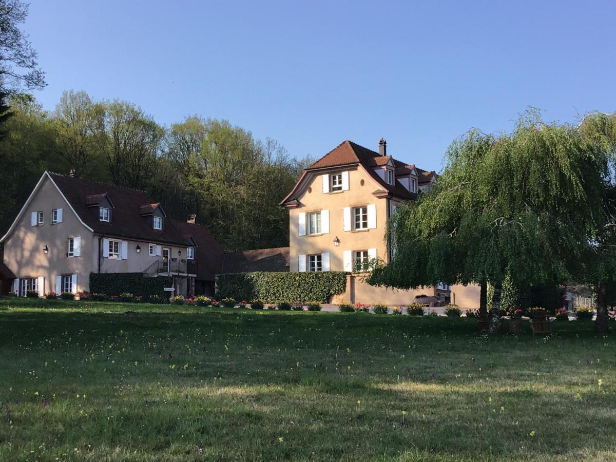 Maison D'Hotes Les Jardins De Madeleine Bernardvillé Eksteriør bilde