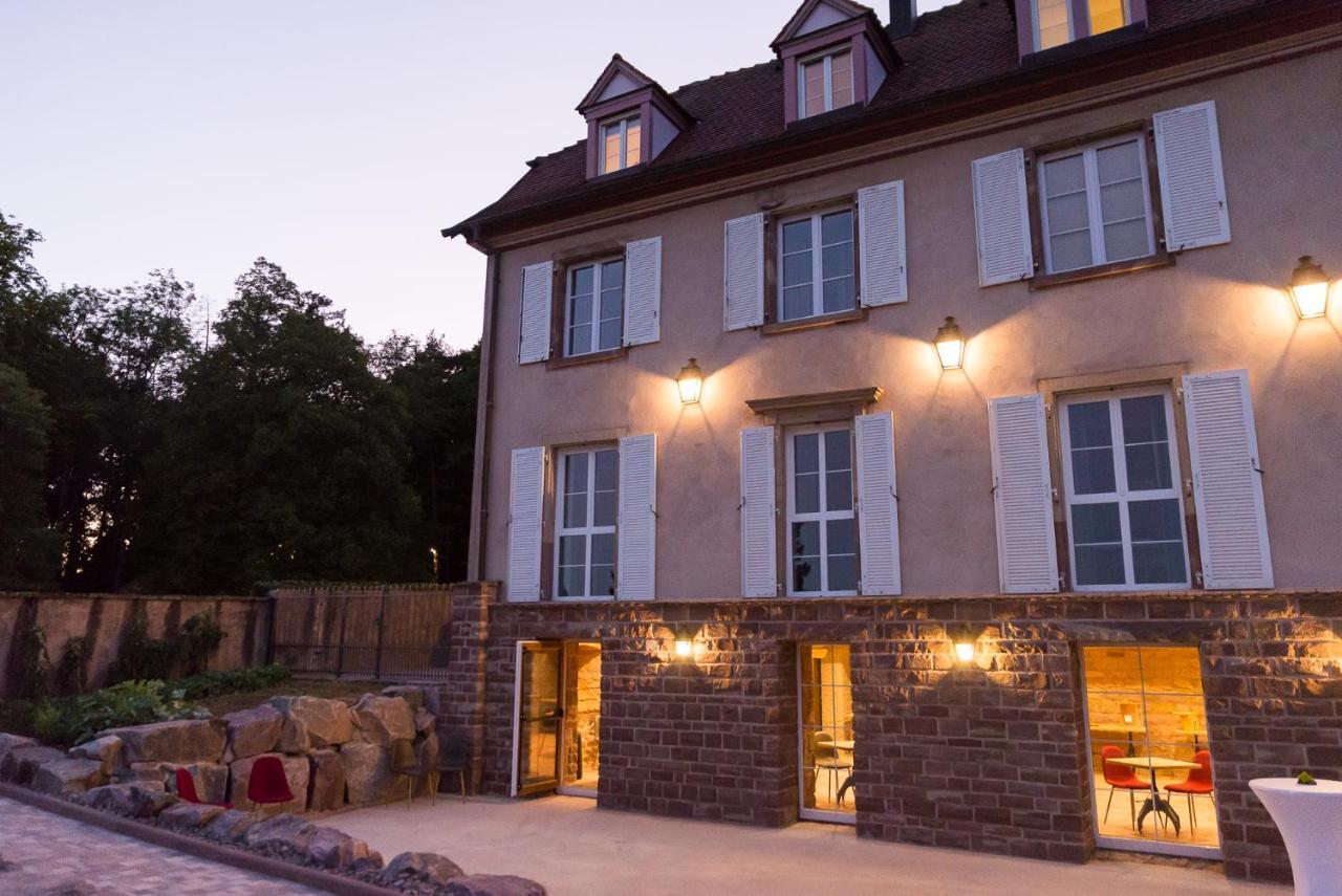 Maison D'Hotes Les Jardins De Madeleine Bernardvillé Eksteriør bilde