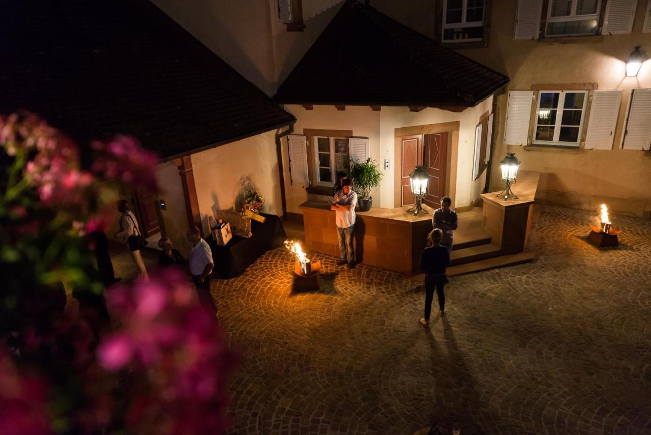 Maison D'Hotes Les Jardins De Madeleine Bernardvillé Eksteriør bilde